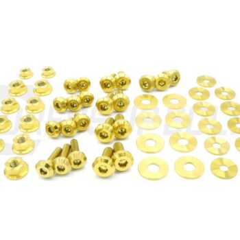 Dress Up Bolts Stage 1 Titanium Hardware Engine Bay Kit - Nissan 350Z (2003-2006)