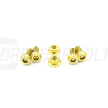 Dress Up Bolts Titanium Hardware Strut Tower Bar Kit - Nissan 370Z