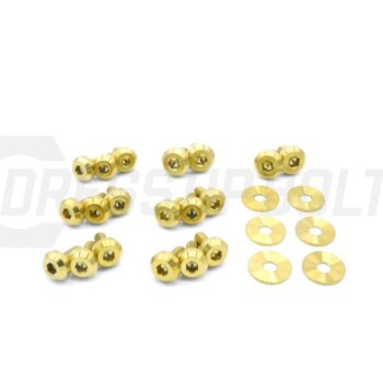 Nissan Silvia S13 (1989-1995) Titanium Dress Up Bolts Partial Engine Bay Kit