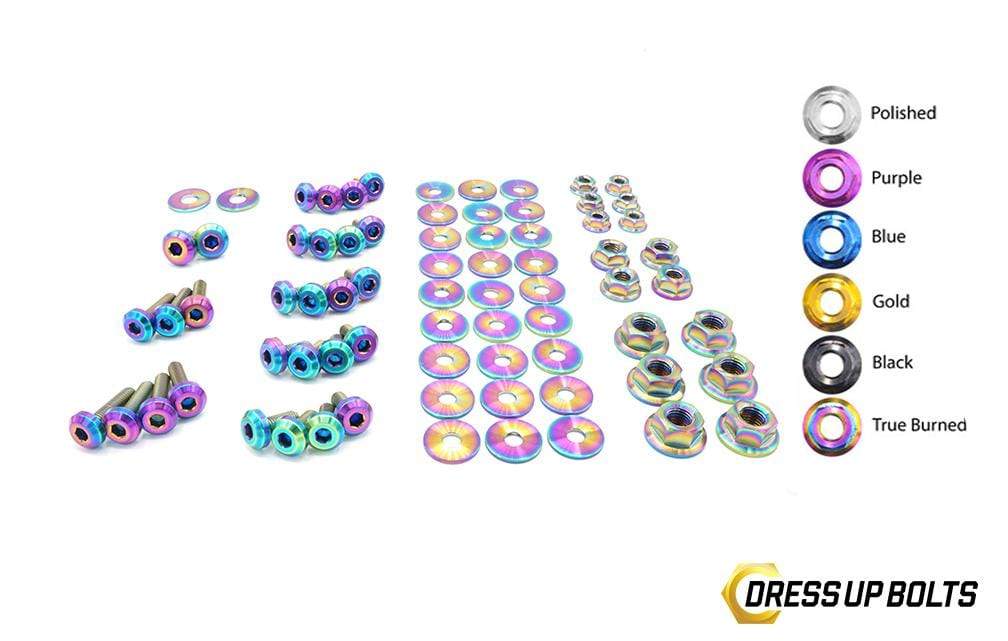 Dress Up Bolts Stage 2 Titanium Hardware Engine Bay Kit Nissan S15