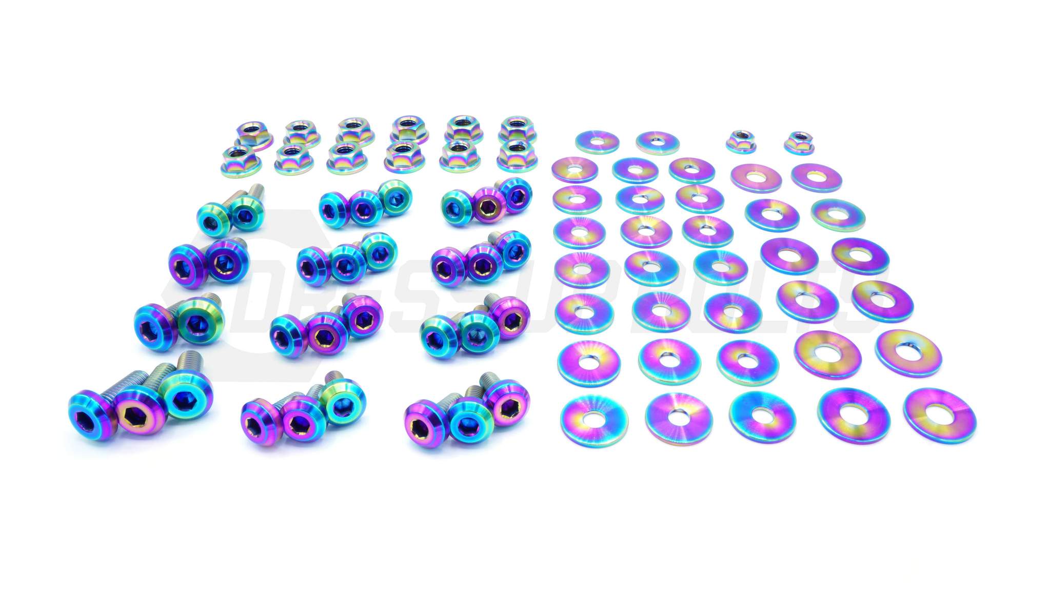 Dress Up Bolts Stage 2 Titanium Hardware Engine Bay Kit Subaru BRZ