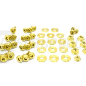 Dress Up Bolts Titanium Hardware Engine Bay Kit - Subaru Forester (2003-2005)