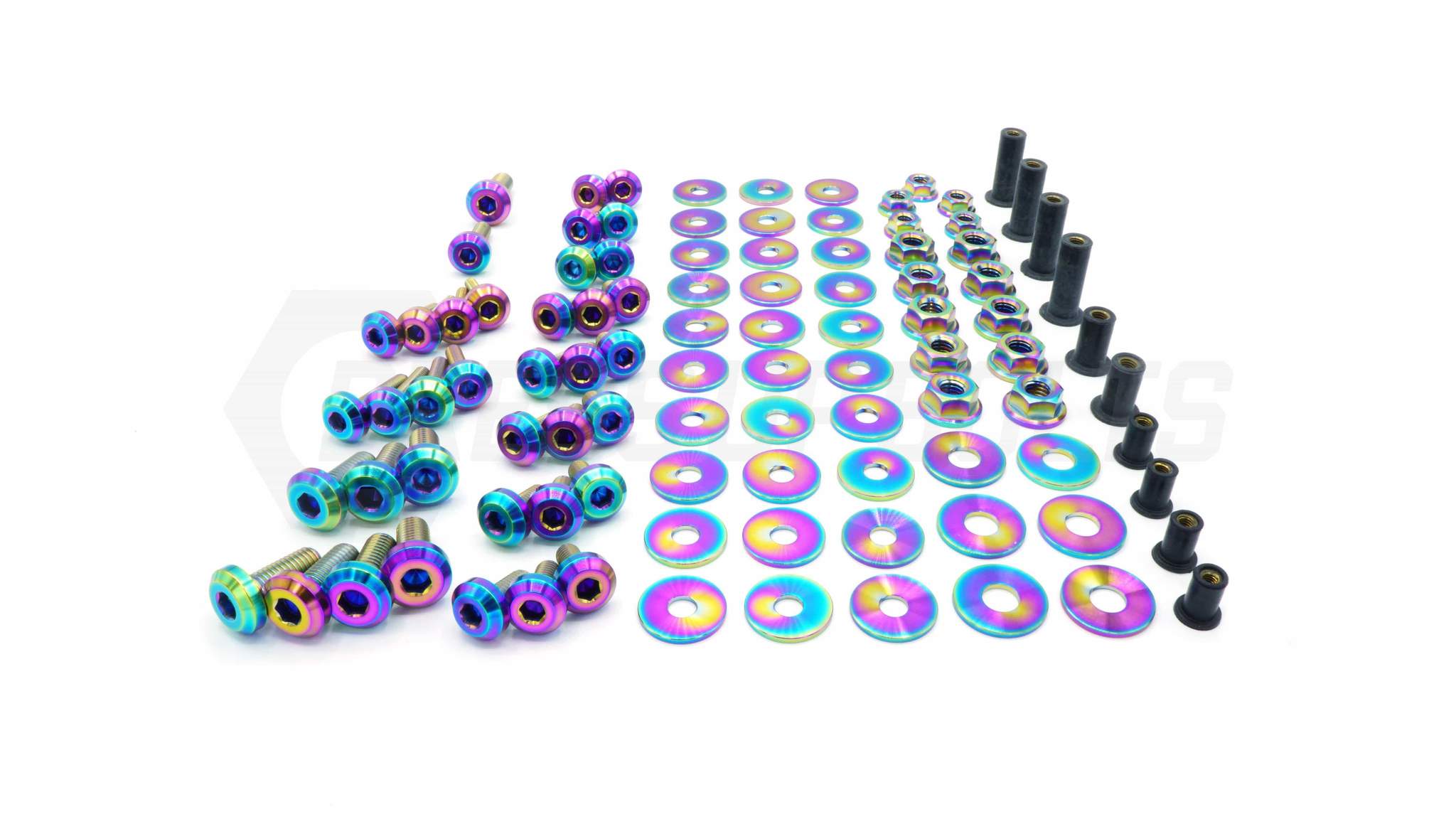 Dress Up Bolts Stage 2 Titanium Hardware Engine Bay Kit Subaru WRX