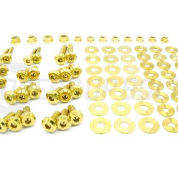 Dress Up Bolts Stage 2 Titanium Hardware Engine Bay Kit - Toyota Supra MKV