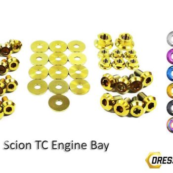 Scion tC (2005-2010) Titanium Dress Up Bolts Engine Bay Kit
