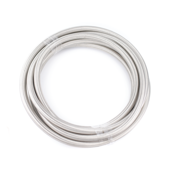 8AN Stainless Steel Hose / Line (E85 + Race Fuel Safe) - BY THE FOOT