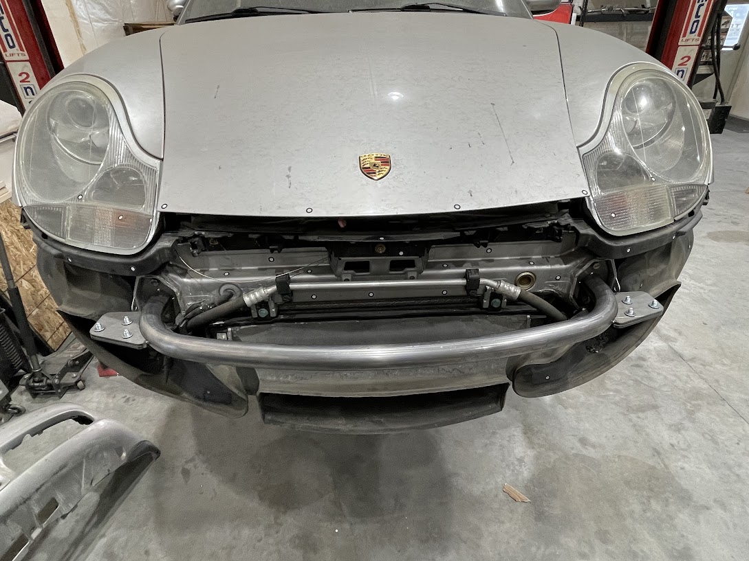 Porsche Boxster / 911, 986 / 996 Front Bash Bar and Lower Safari Light ...