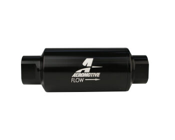 Aeromotive ORB-10 100-Micron Black Inline Fuel Filter