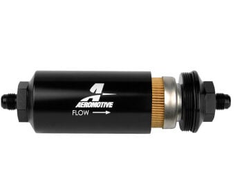 Aeromotive Male AN-06 Cellulose 10-Micron Inline Fuel Filter