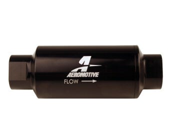 Aeromotive 10-Micron Microglass Element In-Line Filter with ORB-10 Ports