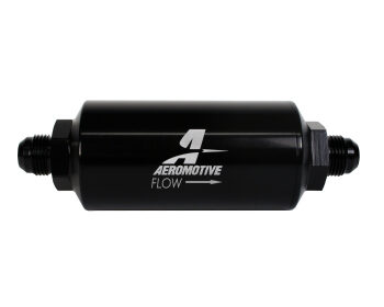 Aeromotive AN-08 Male 10-Micron Microglass – In-Line Fuel Filter