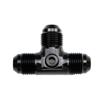 -6AN Flare Tee w/ 1/8" NPT Port
